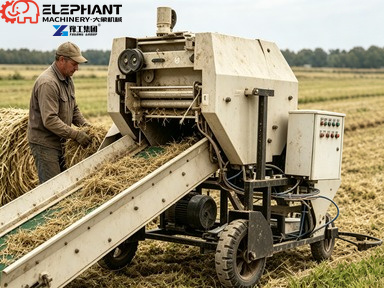 Silage Baler Machine - Silage Packing Machine Round Baler Wheat
