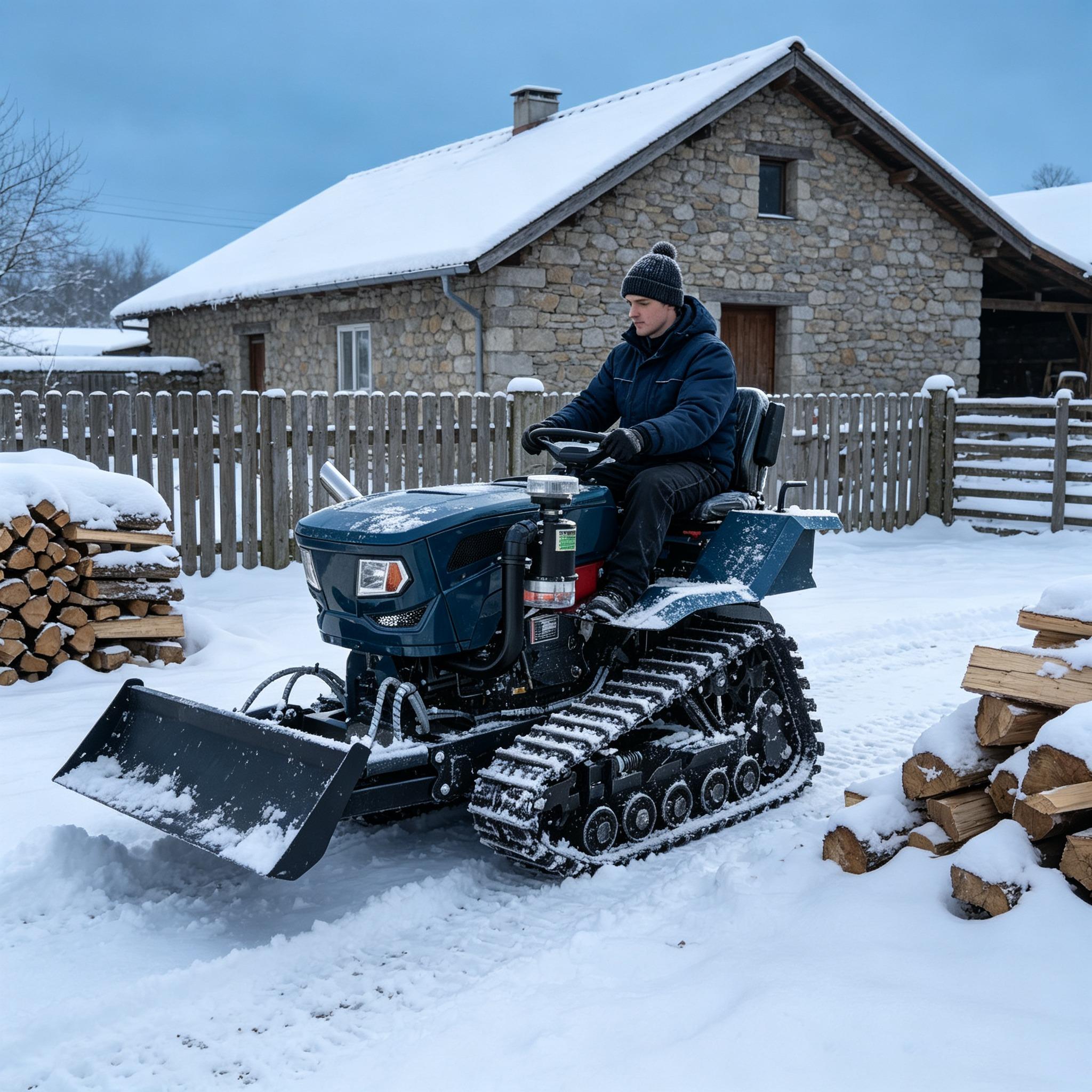 Farming Agriculture Land - 115HP High Power Crawler Agricultural Tractor