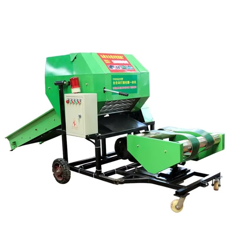 Silage Baler Machine - Fully Automatic 380V Grass Silage baler