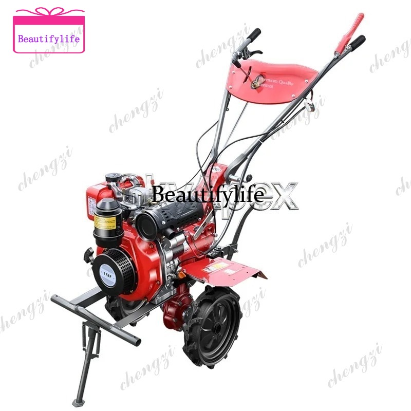 a55  New Mini Rotary Tiller Ho - Farming Agriculture Land review and price