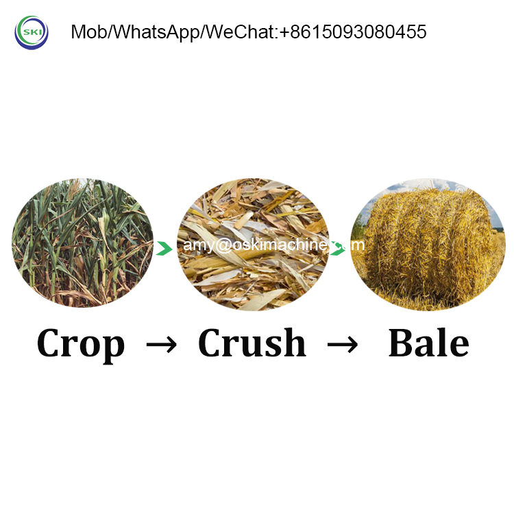 Automatic Silage Packing Bundl - Silage Baler Machine review and price