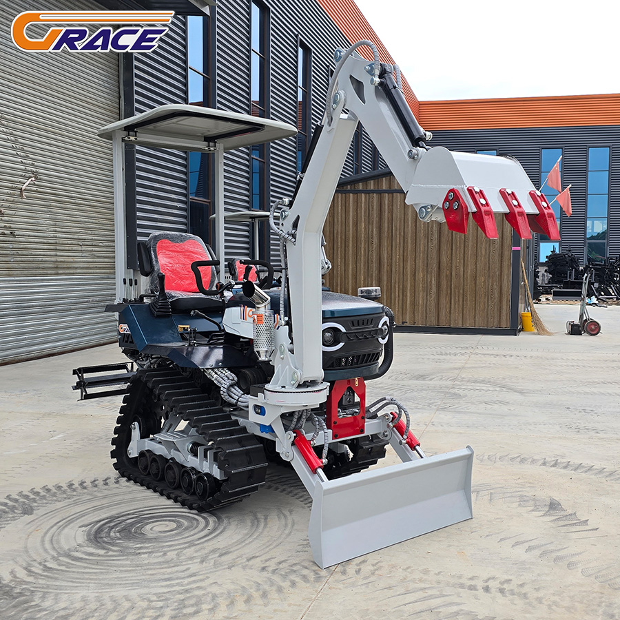 30HP Diesel Rubber Track Crawl - Farming Agriculture Land review and price