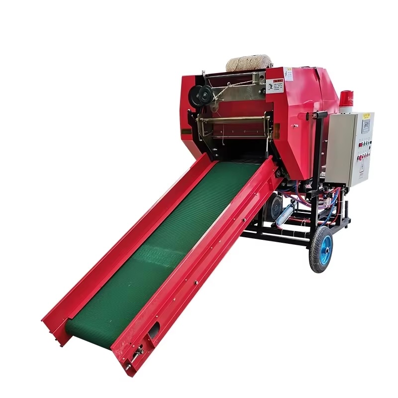 Fully Automatic 380V Grass Sil - Silage Baler Machine review and price