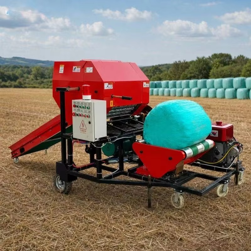 Automatic Hydraulic Motor Stra - Silage Baler Machine review and price