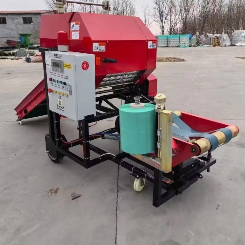 Automatic Hydraulic Motor Stra - Silage Baler Machine review and price